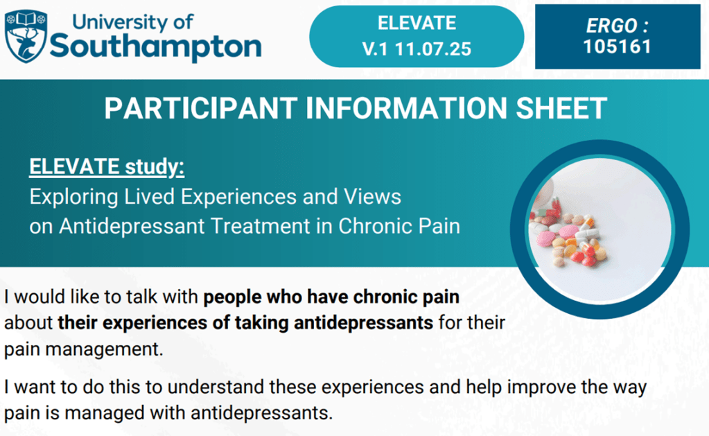 Pain research Southampton 